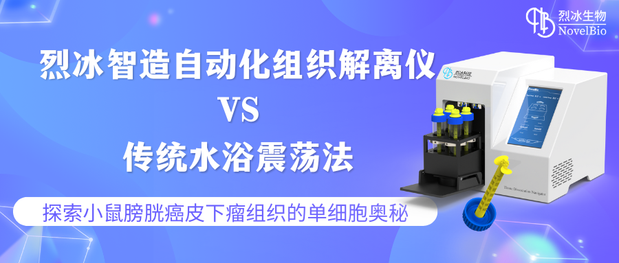 烈冰智造 | 自動化組織解離儀：超越傳統(tǒng)，精準揭示小鼠膀胱癌皮下瘤組織的單細胞奧秘